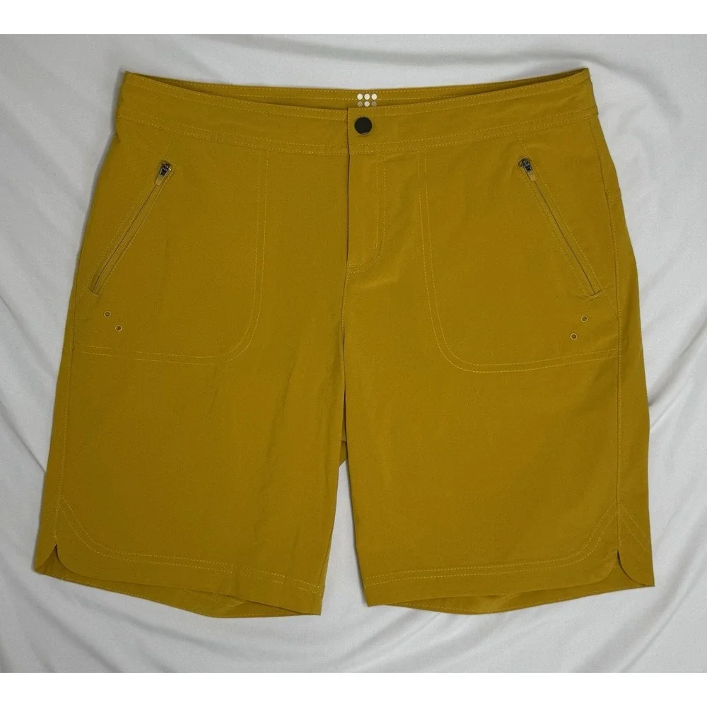 Title Nine Rouge Long Swim Shorts Hiking Outdoor Women's Size 8 Lot Of 2 - Picture 2 of 16